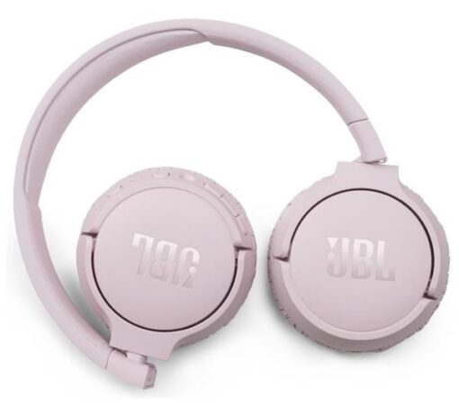 אוזניות קשת חוטיות JBL TUNE 500 בצבע ורוד