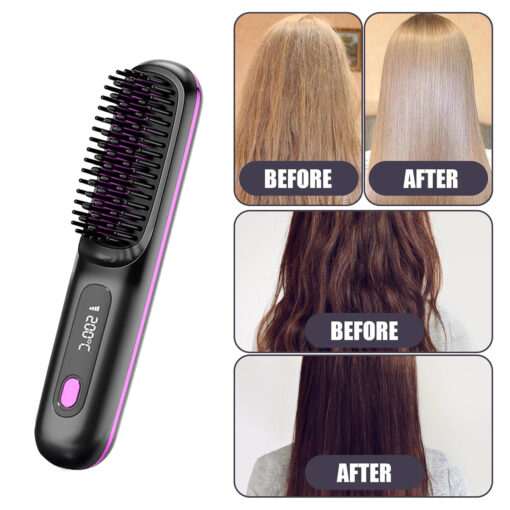 מברשת אלחוטית לעיצוב והחלקה  Glam Pro